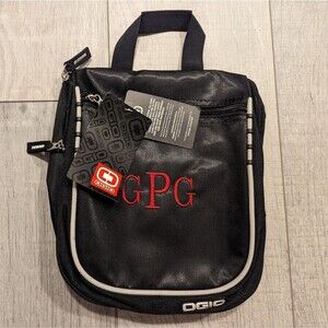 OGIO Doppler Travel Kit Toiletry Bag Black Golf Mobile NWT